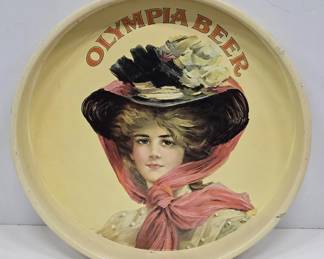 Olympia Beer Advertising Tray