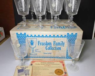 Freedom Family Collection Glass Set