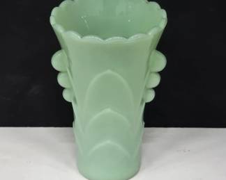 Fire King Jadite Vase, Approx. 5.5 Inches Tall
