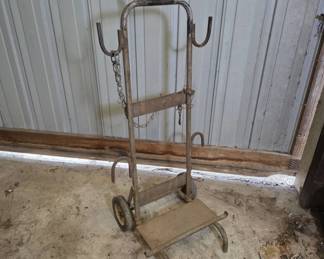 Oxy/Acetylene Torch Cart With Chain Holder