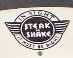 Steak 'n Shake Branded Glasses and Plates
