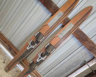 Riviera Combo Wooden Water Skis