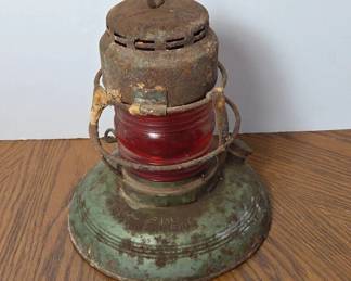 Vintage Lantern St Louis Sewer Division