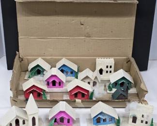 Christmas Putz Village by Sears, Japan