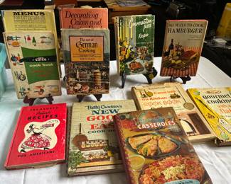 Vintage cookbooks
