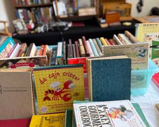 Vintage cook books