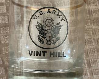 US army whiskey glasses