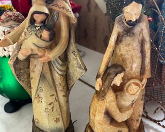 Wood carved Wiseman