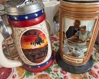 More steins