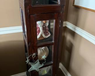 Vintage corner cabinet