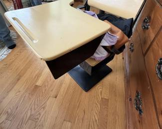 Vintage small school desk