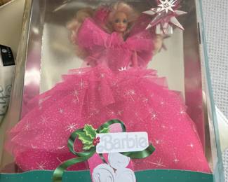 Tons of barbie dolls, holiday barbie