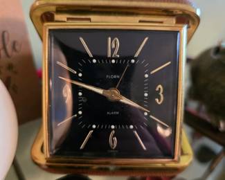 Vintage folding Florn clock