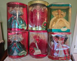 Holiday Barbies