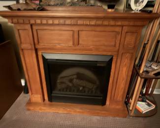 Fireplace, electric