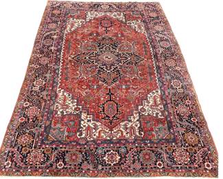 Room size Heriz rug