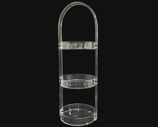 Three tier acrylic stand