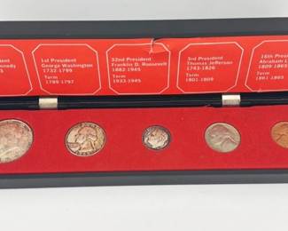 1964 Presidential coin set