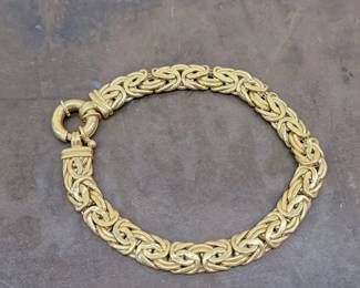 Byzantine Link 18K Bracelet