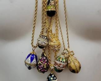 003 Eggstraordinary Pendants From JOAN RIVERS