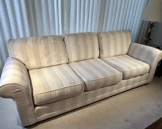 Off-white sofa by Bauhaus, $50.  