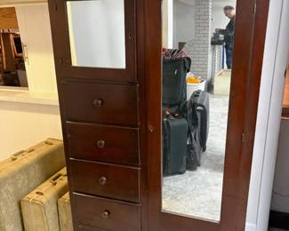 vintage dresser (armoir) approximately 1930s