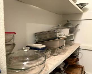 tons of bakeware!