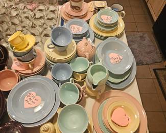 Vintage T,S,&T Lu-Ray pastels. 40's and 50's productions