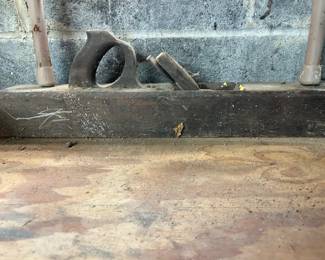 antique wood planer