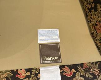 Pearson Tapestry Upholstered Wingback Armchairs - 2 available