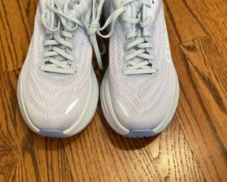 Hoka Bondi 8 Women's Running Shoes in Airy Blue