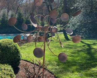 Abstract Impressionist Wind Landscape Art