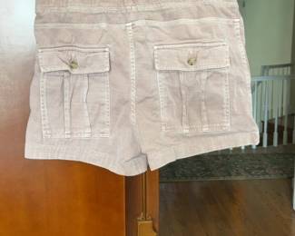 * James Perse Corduroy Drawstring Utility Shorts