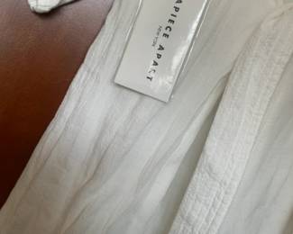 *Piece Apart White 100% Cotton dress