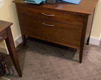 Wood Hidden File Cabinet