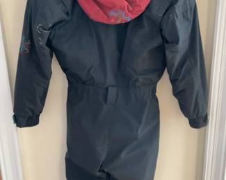 Obermeyer Vintage Hooded Ski Suit