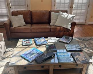 Pottery Barn Couch & Coffee Table