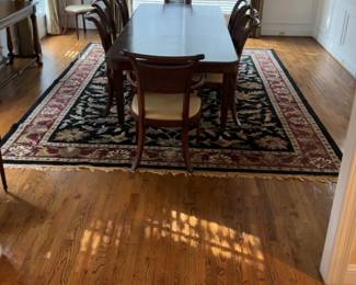 Large Floral Tufted Area Rug - 13’7” x 9’13”