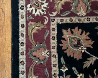 Large Floral Tufted Area Rug - 13’7” x 9’13”