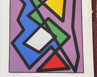 Paul Giancola - Abstract Geometric Multi-Color Wall Art