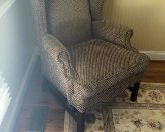 Pearson Classic Wingback Armchair with Nailhead Trim