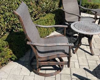 Castelle Patio Chairs - 2 available
