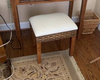 Tommy Bahama Style Desk and Stool