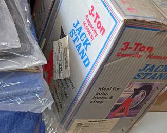 New in box jack stands