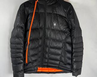 Spyder Down Jacket Size XL And Hats