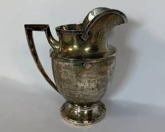 Sterling Silver Pitcher Marked Sterling 925 - Approx. 949.9g