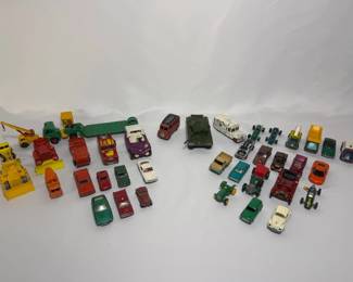 Vintage Die-cast Toy Cars Collection