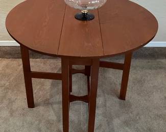 Drop Leaf Table With Bowl