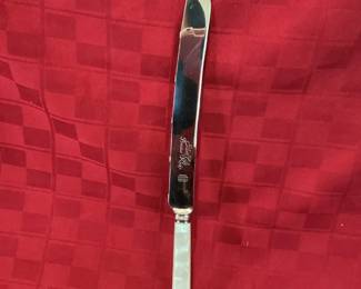 Two Crystal Platters  Two Candle Holders