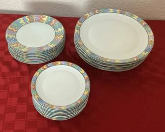 La Paz Pattern Dinner Plates